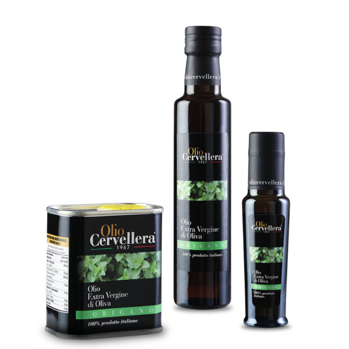 Condimento a base di Olio Extra Vergine di Oliva - Aroma Origano